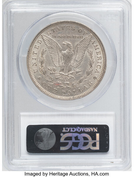 1880 $1  Knobbed 8, VAM-1A2 MS thumbnail 12