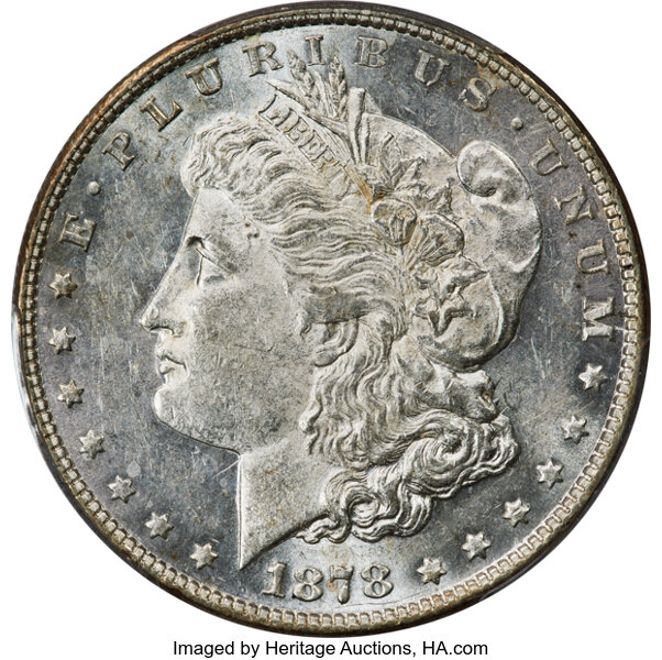 1878 7/8TF $1  Weak, Tripled Blossoms, VAM-44 MS thumbnail 4
