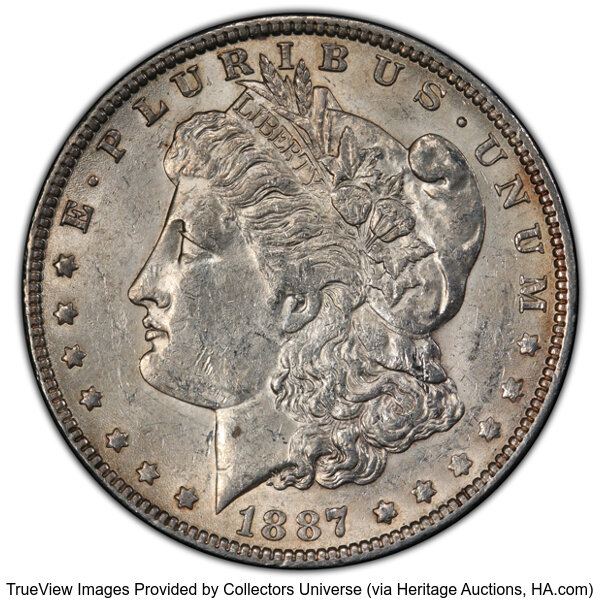 1887 $1  Donkey Tail, VAM-25A  MS thumbnail 6