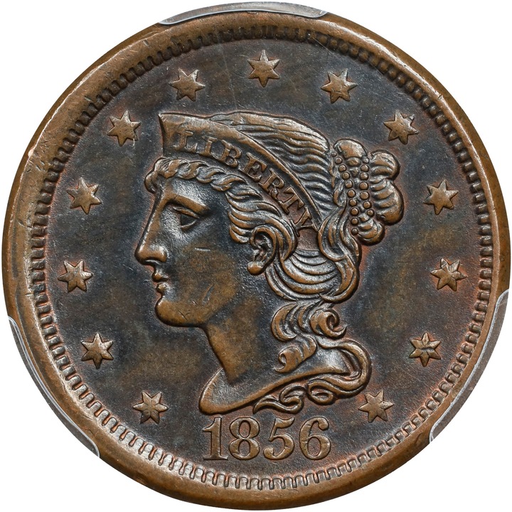 1856 1c Slanted 5 MS BN thumbnail 4