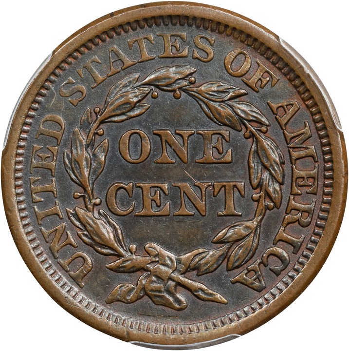 1856 1c Slanted 5 MS BN VG10 BN thumbnail 21