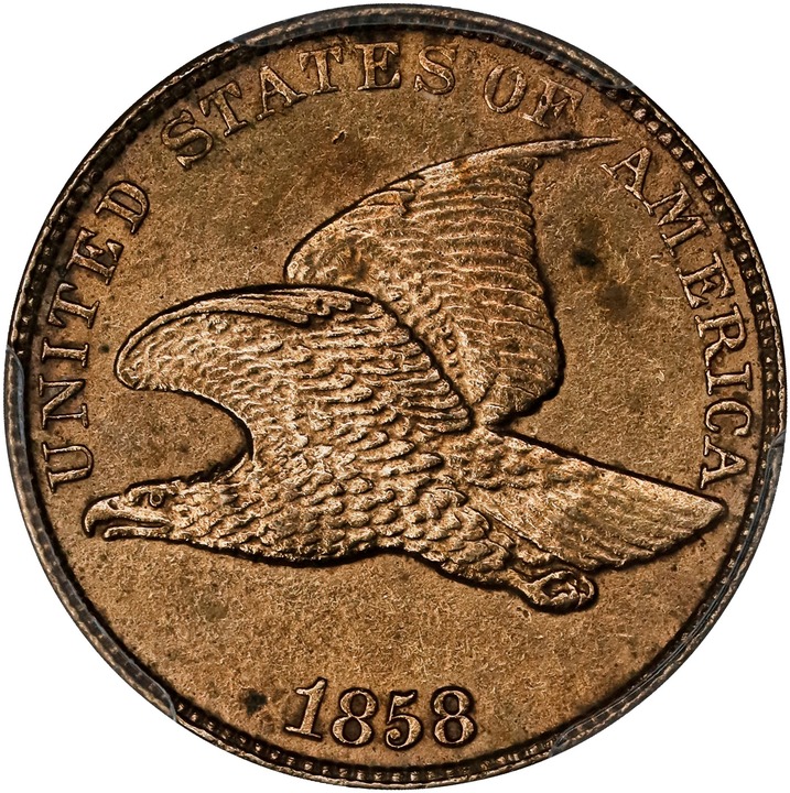 1858 1c LL, Doubled Die Obv, FS-101, S-2 MS thumbnail 14