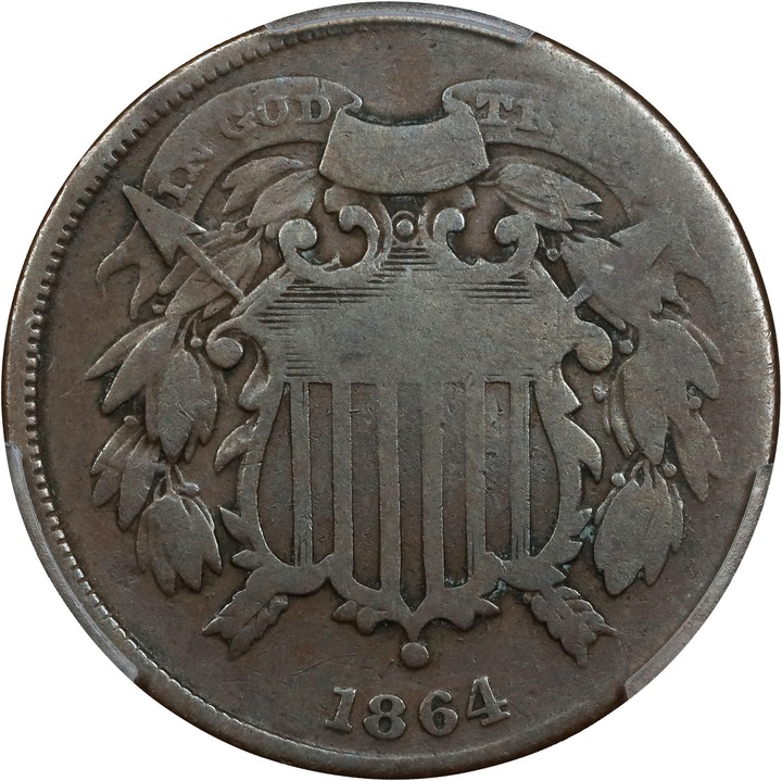 1864 2c Small Motto MS BN thumbnail 5