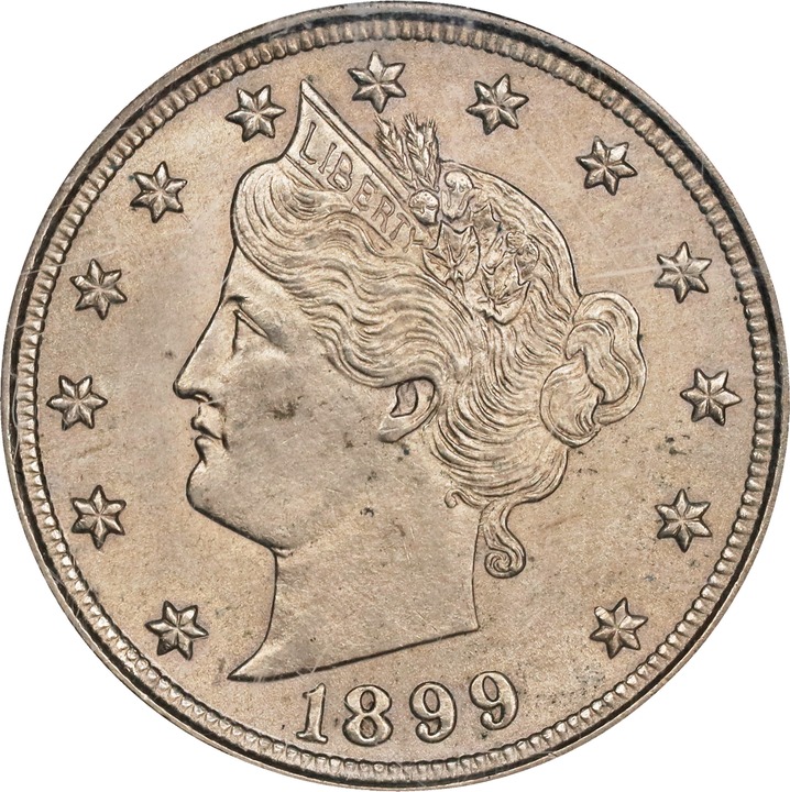 1899 5c VG10 CAC thumbnail 22