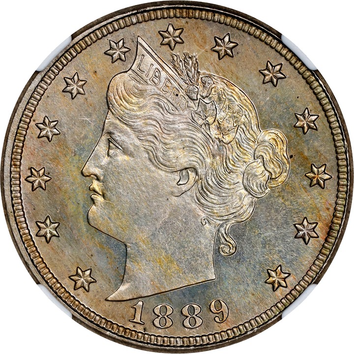 Image for 1889 5c PR66