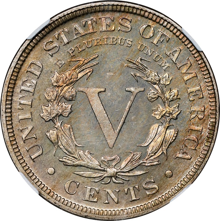 1889 5c PR66 thumbnail 2