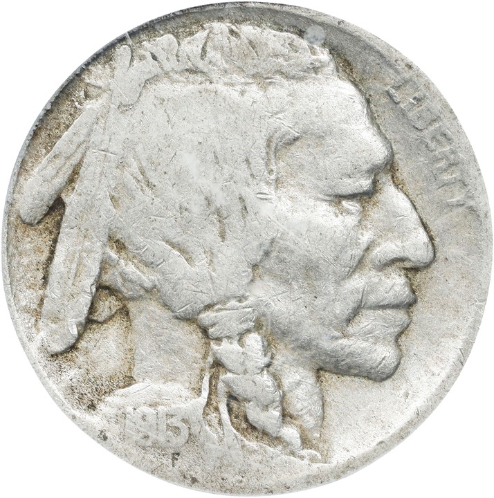 Image for 1913-D 5c Buffalo, Type 2 VG10