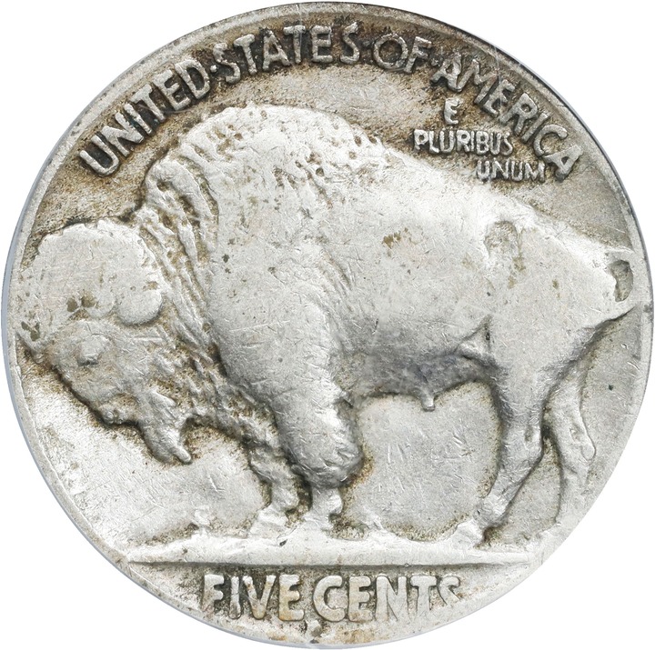 1913-D 5c Buffalo, Type 2 VG10 thumbnail 2