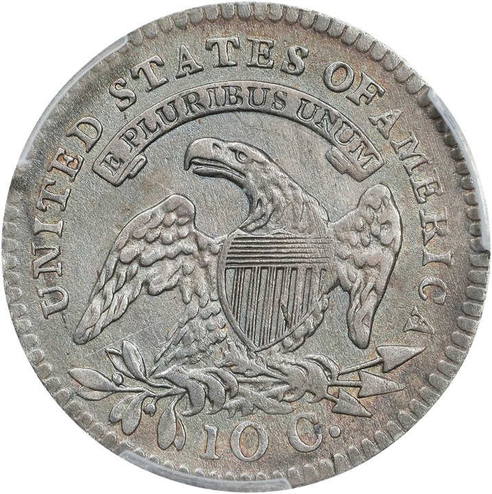 1814 10c Small Date AG3 thumbnail 2