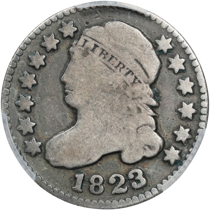 Image for 1823/2 10c Small E's VG10 CAC