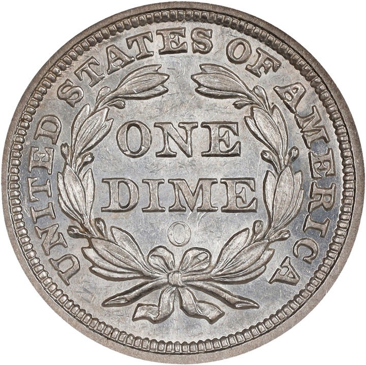 1859-O 10c MS64 thumbnail 2