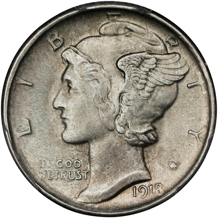 1918-D 10c MS thumbnail 5