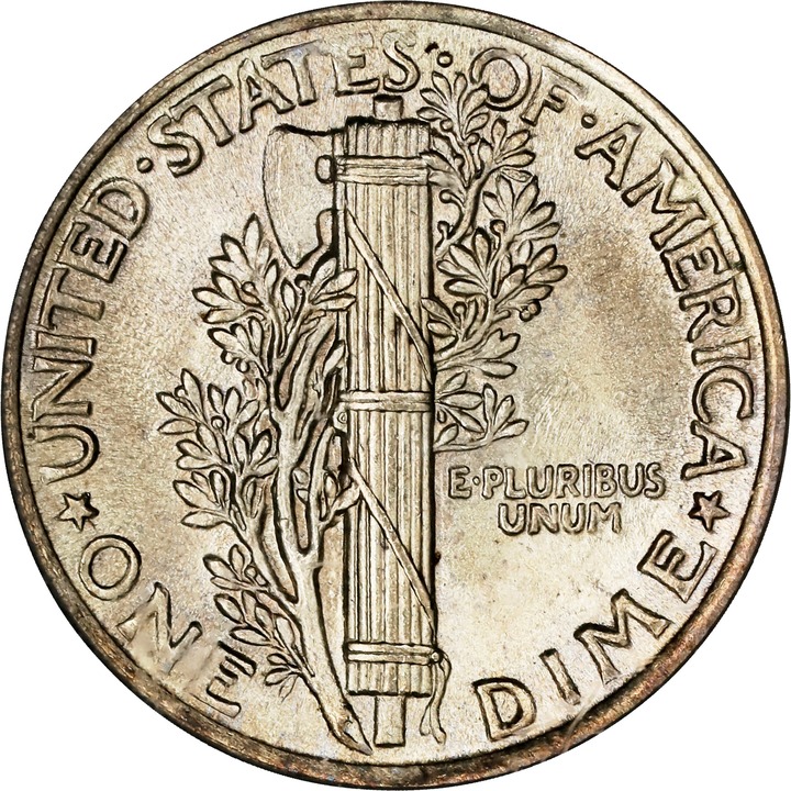 1923 10c MS FB MS65 FB thumbnail 4