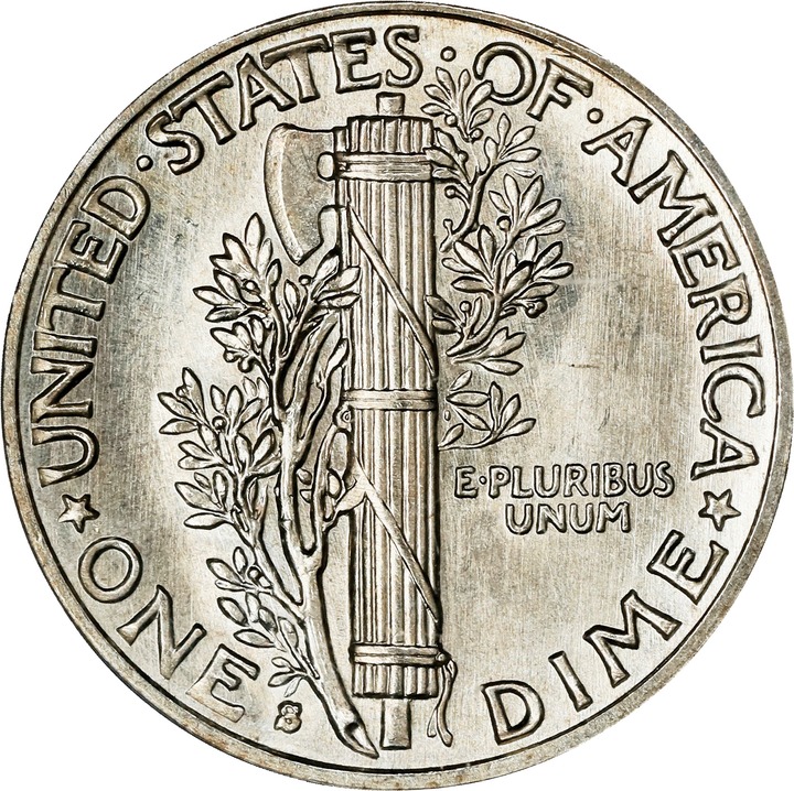 1941-S 10c MS FB MS67 FB thumbnail 6