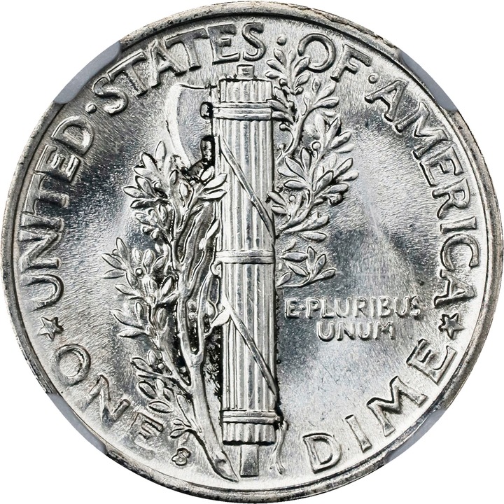 1941-S 10c MS FB MS67 FB thumbnail 4