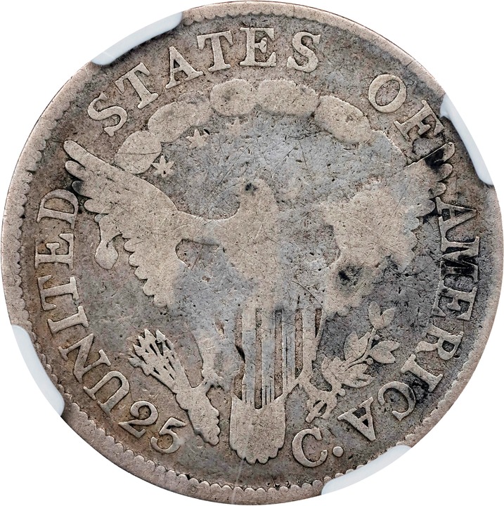 Draped Bust Quarter 25c Heraldic Eagle, 1804-1807 [Type] P1 thumbnail 10