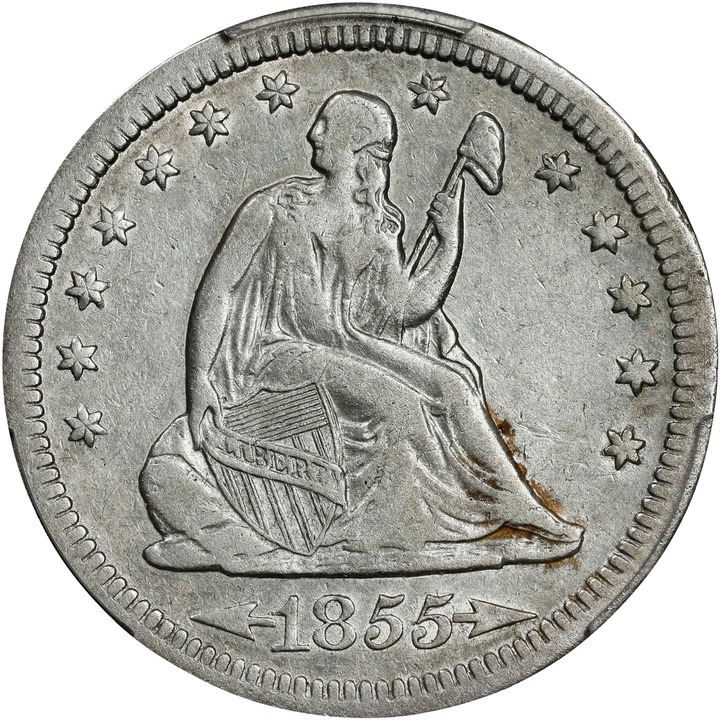 1855-S 25c Arrows MS thumbnail 5