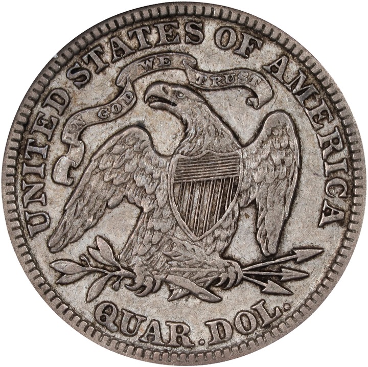 1889 25c XF45 thumbnail 2