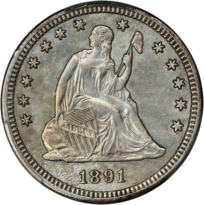 1891-S 25c MS thumbnail 7