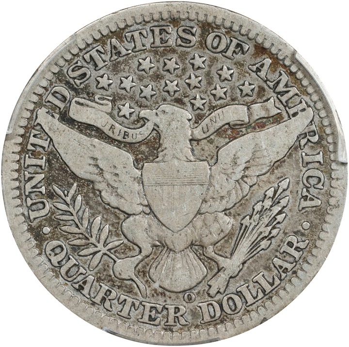 1909-O 25c VG8 thumbnail 2