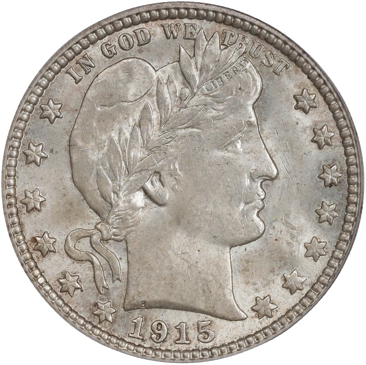 Image for 1915-D 25c MS64