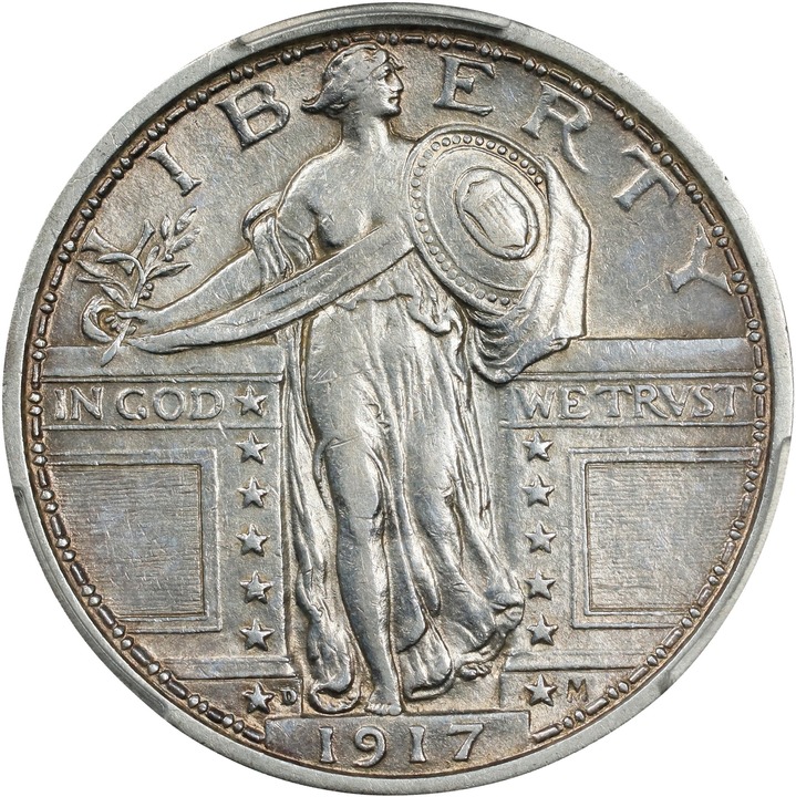 1917-D 25c Type 1 MS thumbnail 10