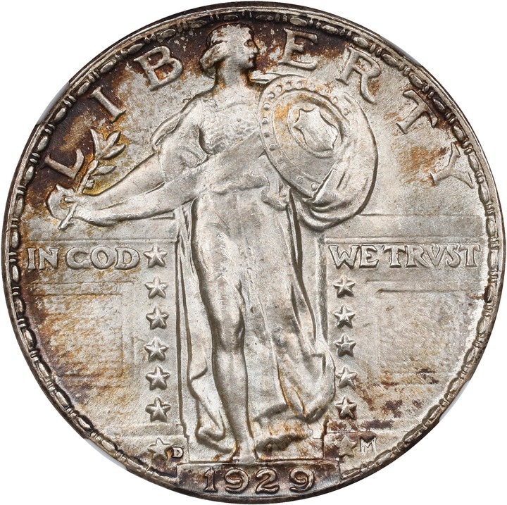 1929-D 25c MS thumbnail 4