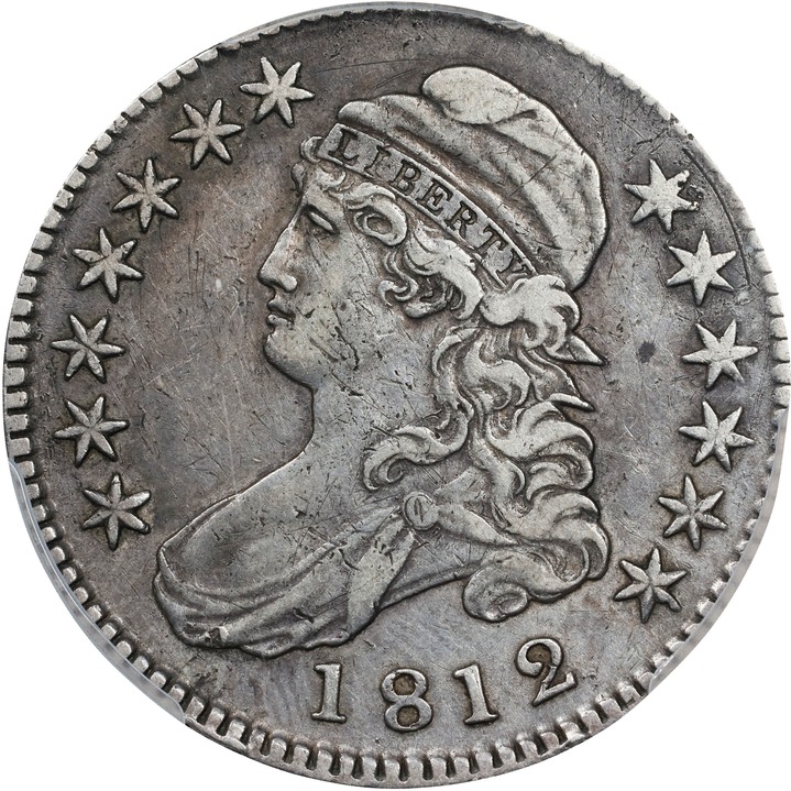 Image for 1812 50c VF35 CAC