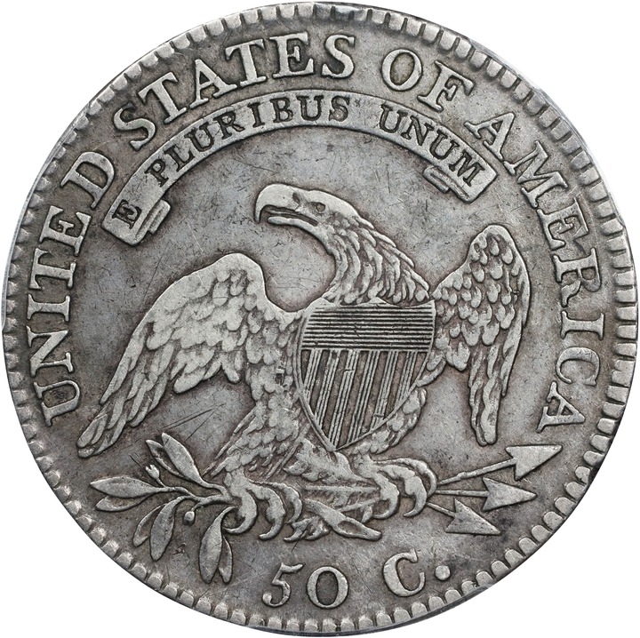 1812 50c VF35 CAC thumbnail 2