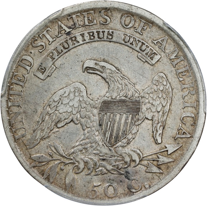 1812 50c VF30 CAC thumbnail 2