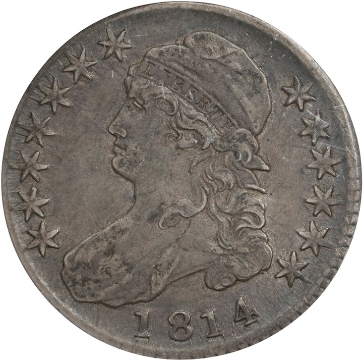 Image for 1814 50c VF30