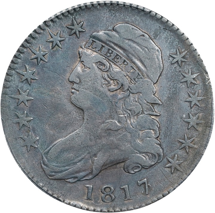 Image for 1817/3 50c Overdate AG3
