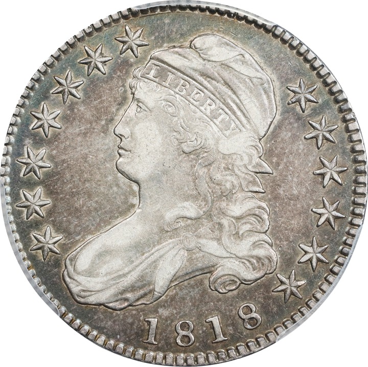 Image for 1818 50c XF40