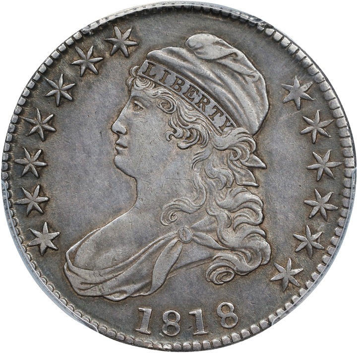 Image for 1818 50c AU53