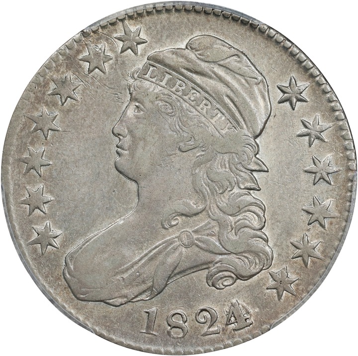 Image for 1824 50c Over Various Dates AG3