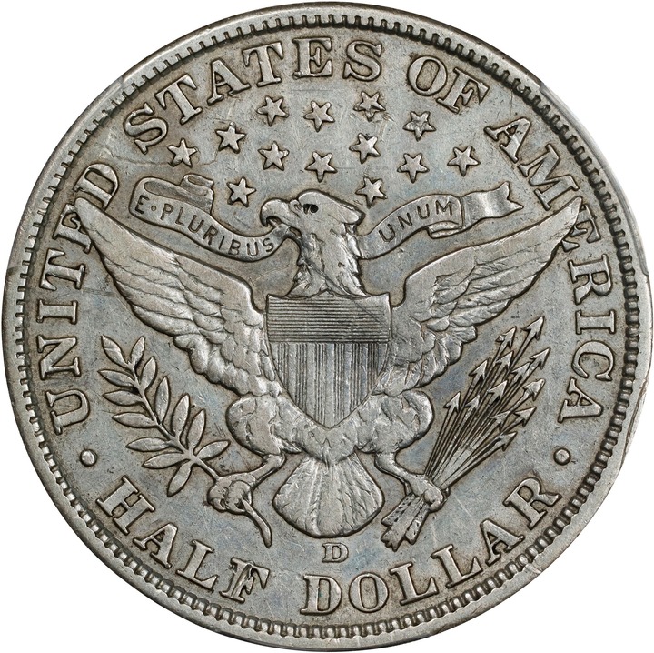 1907-D 50c AG3 thumbnail 2