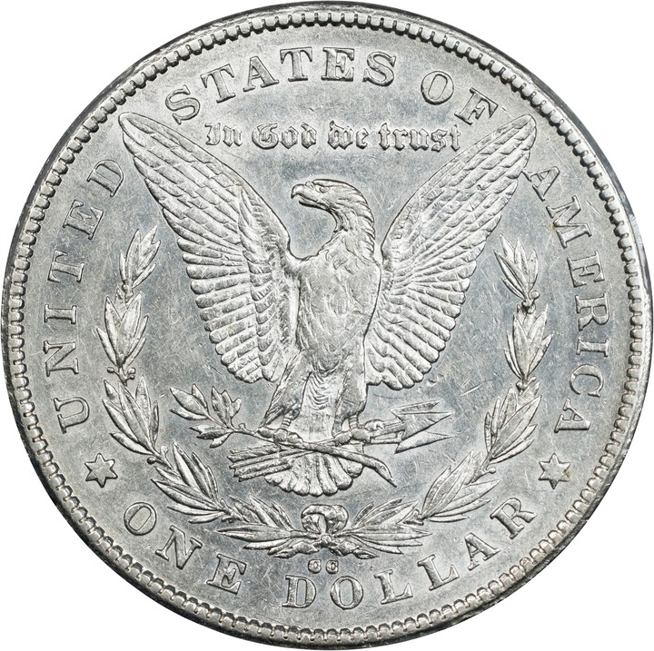 1878-CC $1 AU50 thumbnail 2