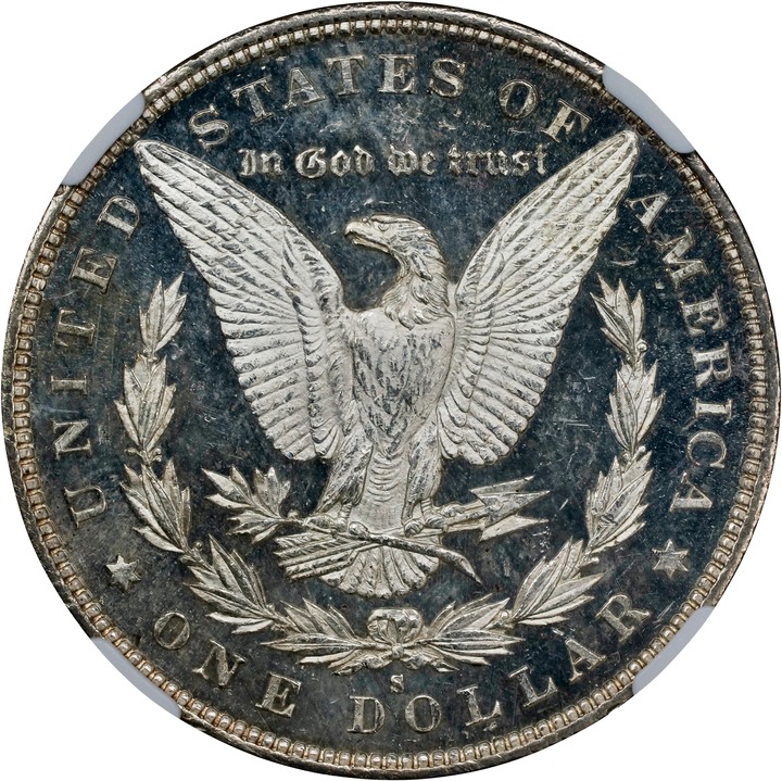 1879-S $1  MS PL AU53 PL thumbnail 17