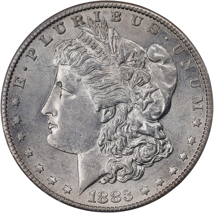 1883-S $1 AU58 thumbnail 5