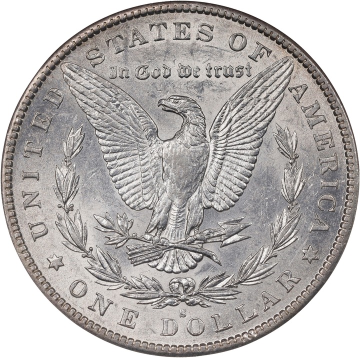 1883-S $1 AU58 thumbnail 6
