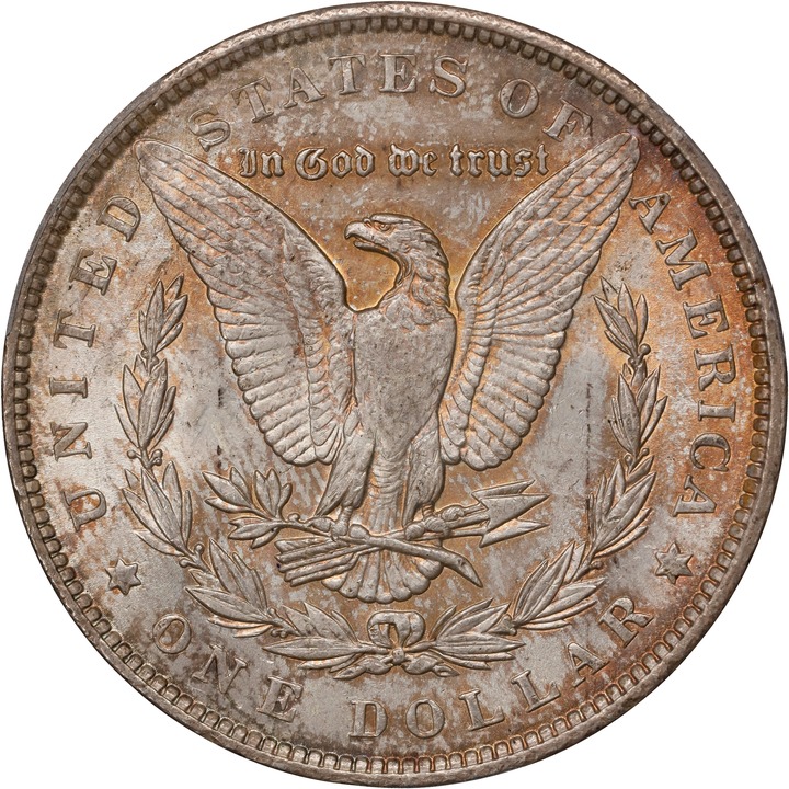 1890 $1 MS65 thumbnail 4