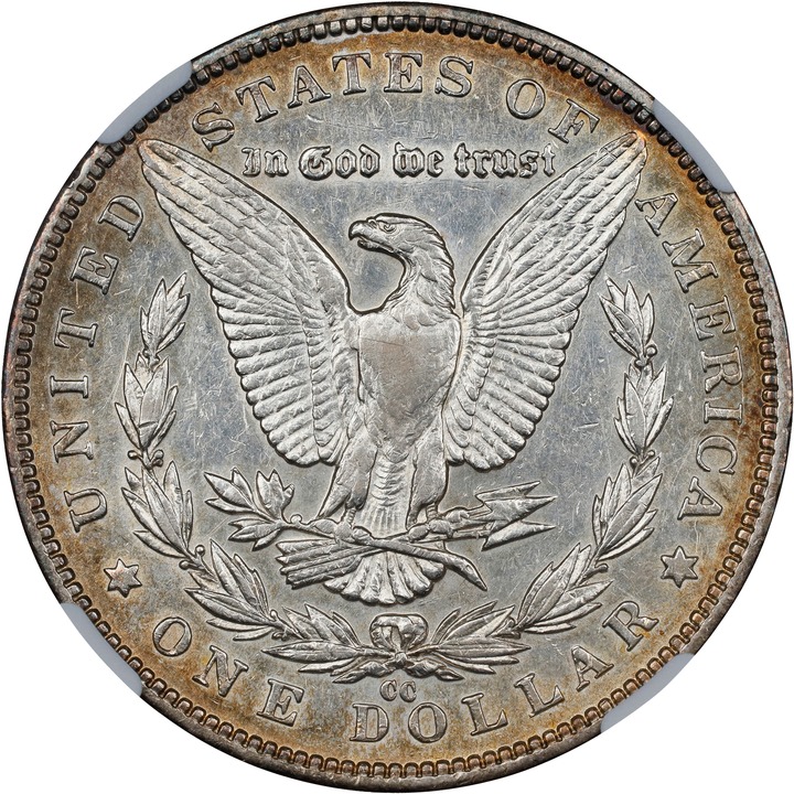 1890-CC $1 XF45 CAC thumbnail 2