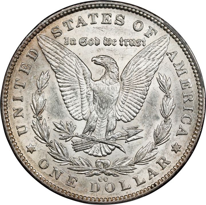 1891-CC $1 AU55 CAC thumbnail 2