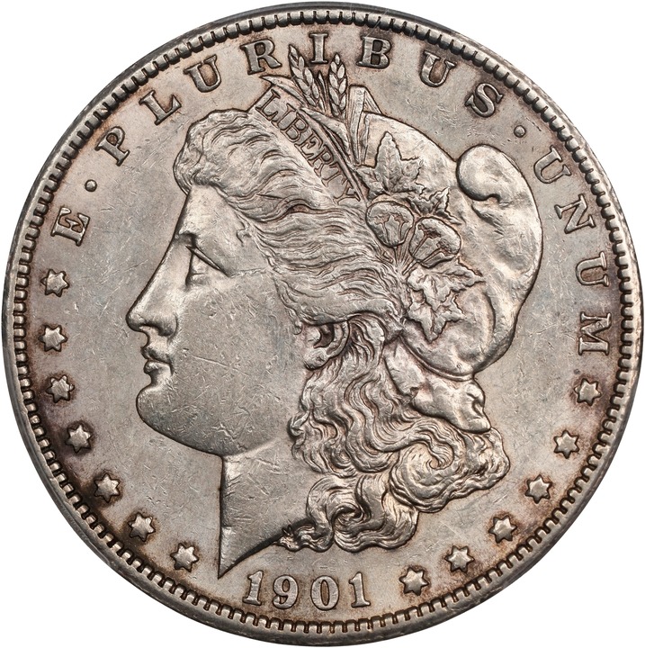 Image for 1901-S $1 AU55 CAC