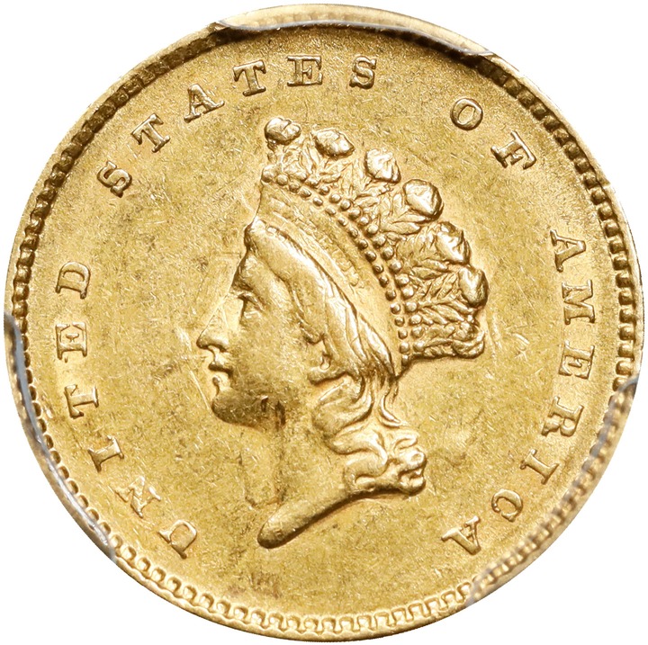 1854 G$1 Type 2 MS thumbnail 18
