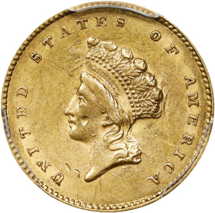 1855 G$1 Type 2 MS thumbnail 15