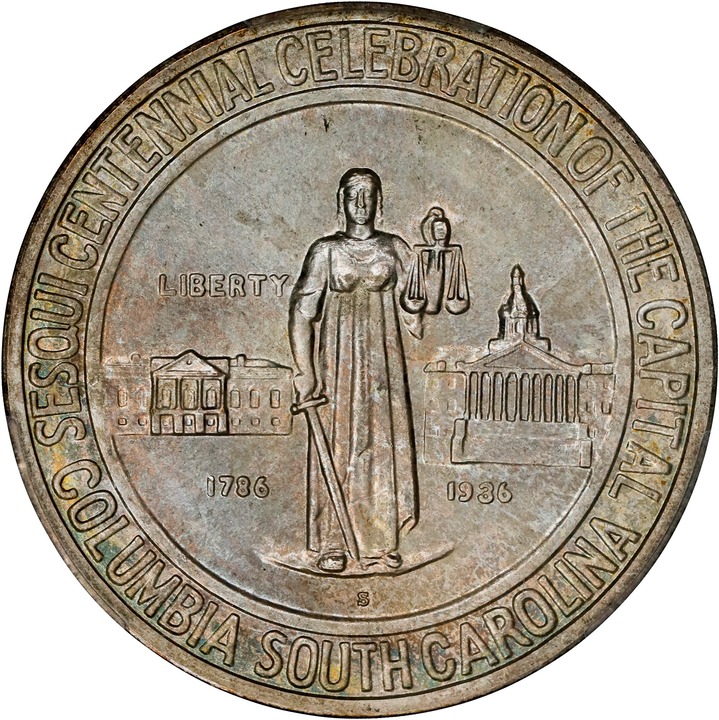 1936-S 50c Columbia MS66 thumbnail 3