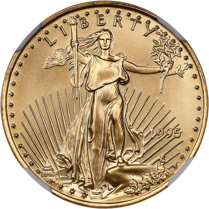 Image for 1995 $10  Gold Eagle MS70