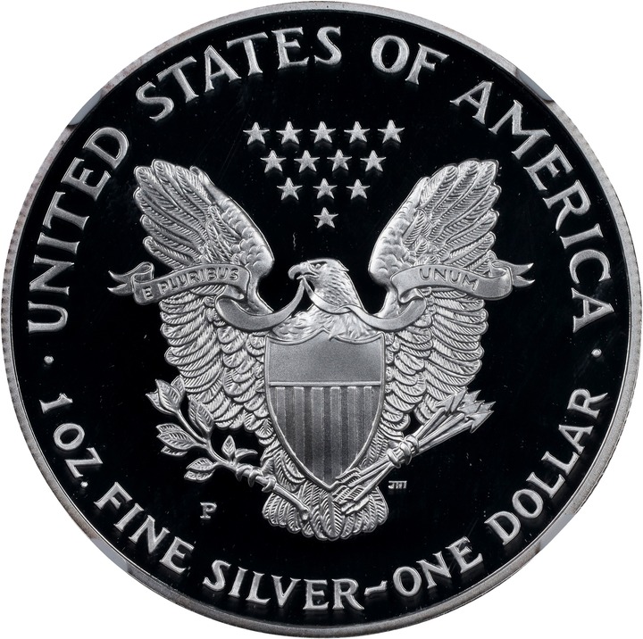1998-P $1  Silver Eagle PR DCAM OGP thumbnail 4