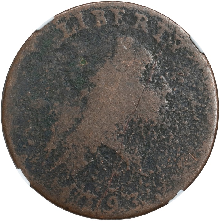 1793 1c Chain, AMERI., S-1 MS BN thumbnail 3